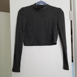 Forever 21 Long Sleeve Crop Top
